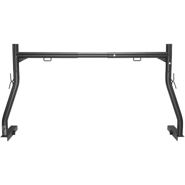 Truck Rack, 46 in.-71 in. Extendable Truck Ladder Rack, 800 lbs. Capacity Steel Ladder Rack for Truck