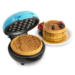 NEW SEALED Nostalgia Mini Heart Waffle Maker Non-stick 5in RED or PINK