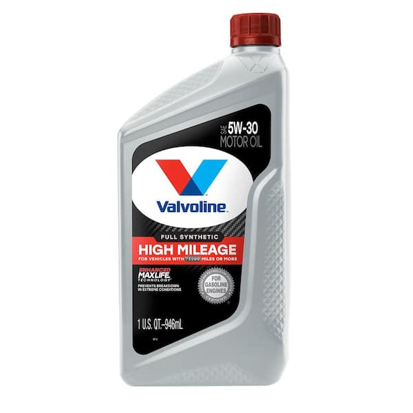 Valvoline 32 oz. 5W30 Full Synthetic High Mileage with Maxlife Technology Motor Oil