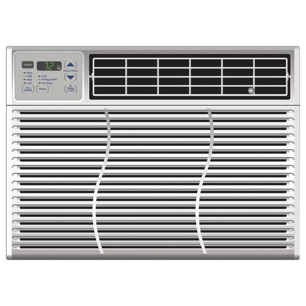 GE 10,150 BTU 115-Volt Electronic Window Air Conditioner with Remote