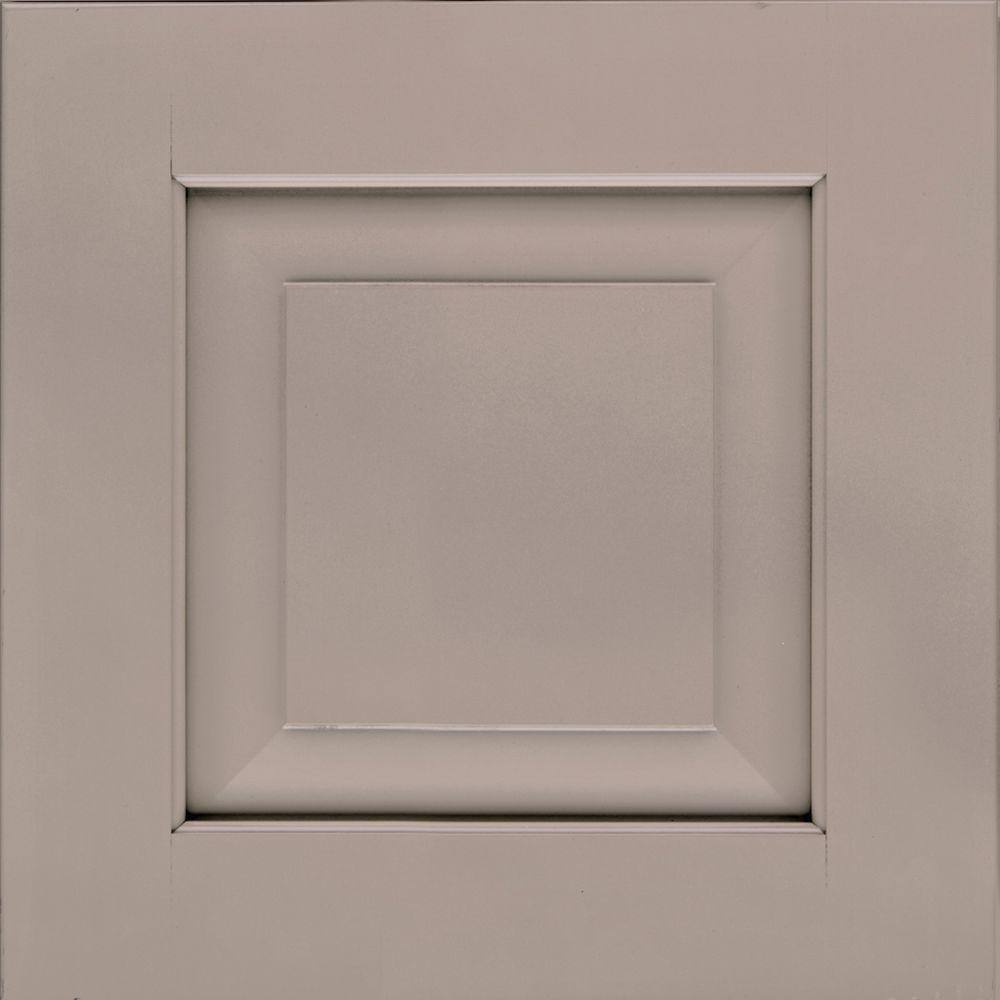 KraftMaid Dillon 14 5/8 x 14 5/8 in. Door Sample in Pebble Grey