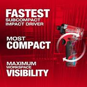 M12 FUEL 12-Volt Lithium-Ion Brushless Cordless 1/4 in. Hex Impact Driver Kit with M12 Rotary Tool