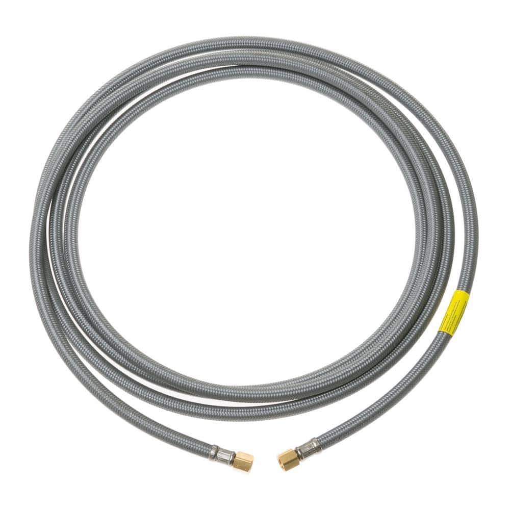CERTIFIED APPLIANCE ACCESSORIES 2 ft. Braided Stainless Steel Ice Maker  Connector IM24SS - The Home Depot