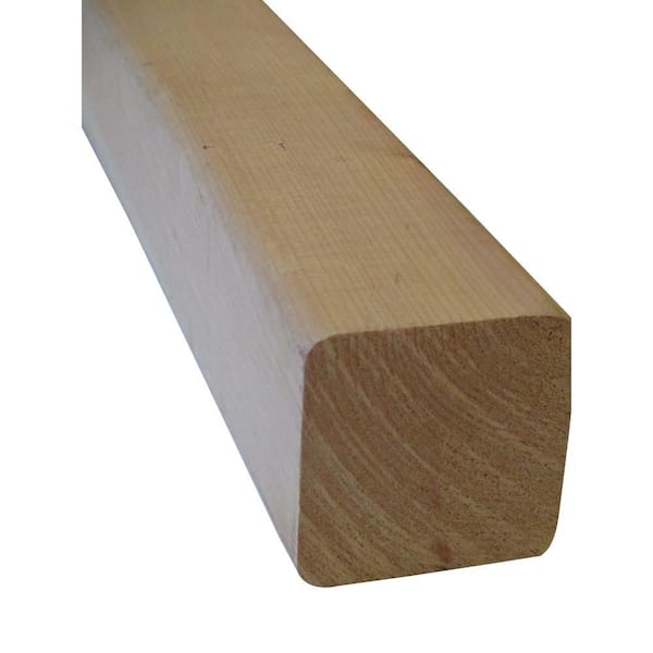 Unbranded 4 in. x 4 in. x 8 ft. Clear Cedar Lumber