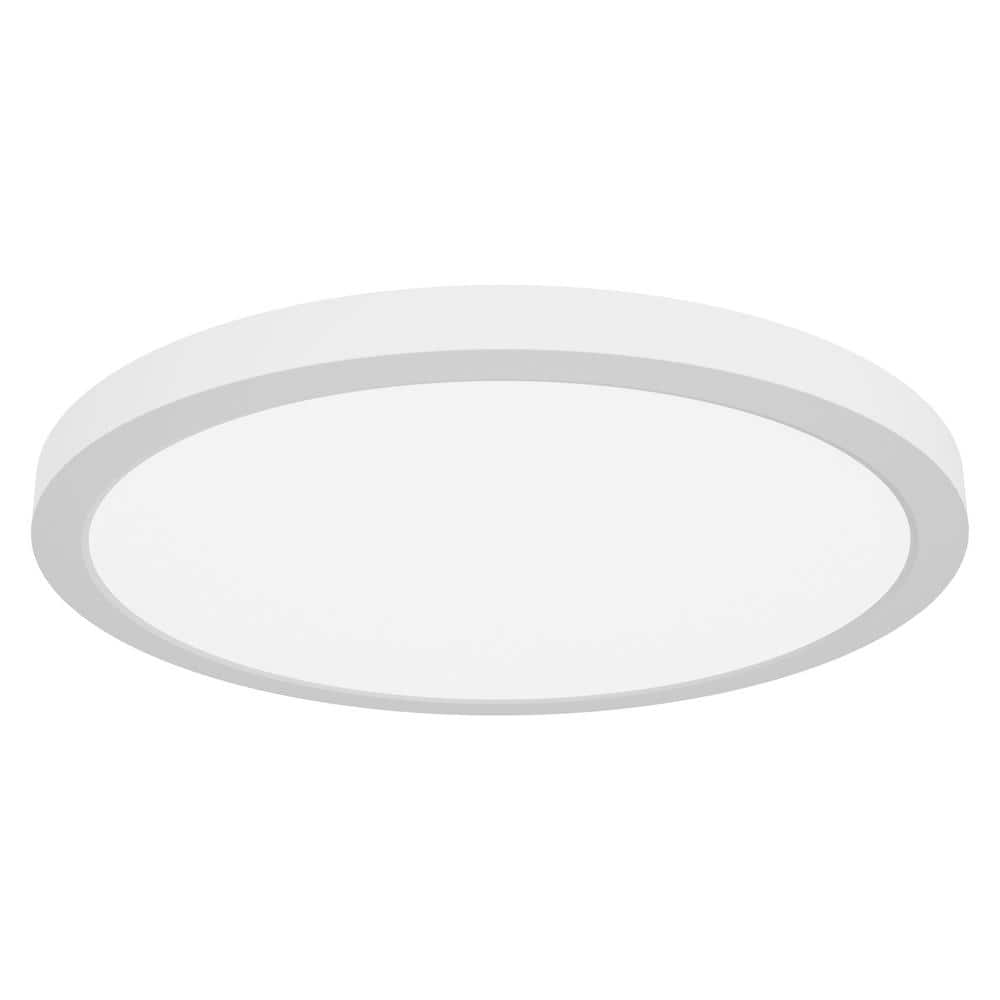 ModPLUS 30-Watt 16 in. White Integrated LED Flush Mount