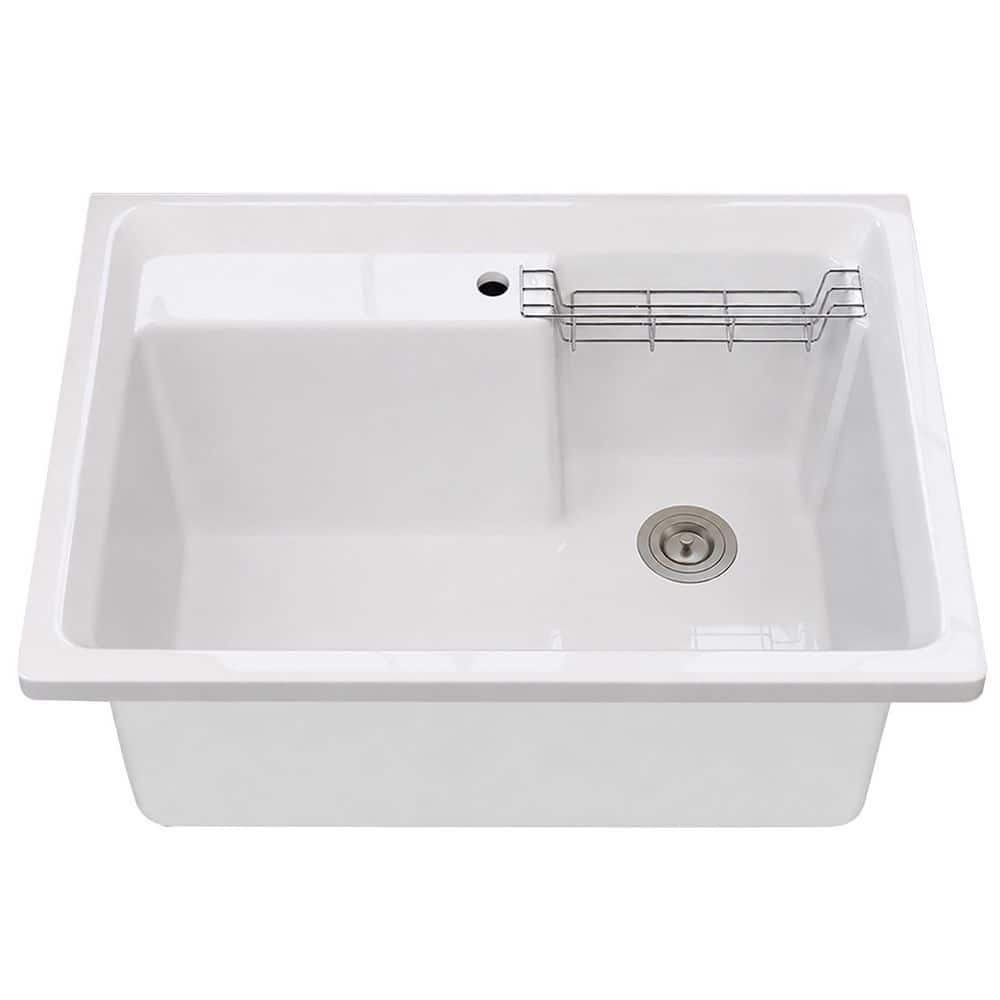 Zeafive All-in-One 30 in. W x 22in. Drop-in Topmount Single Bowl