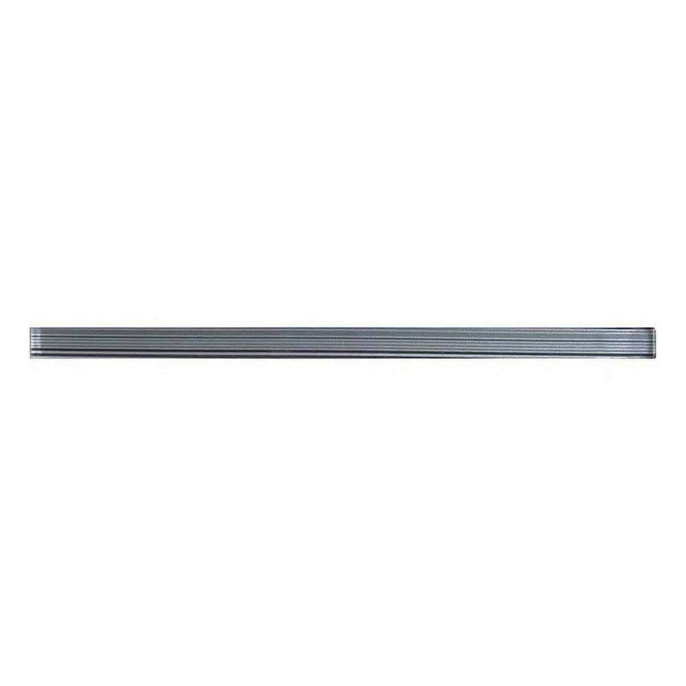 Apollo Tile 10 pack 0.6-in W x 12-in L Glass Glossy Pencil Liner Tile Trim (0.5 Sq ft/case)