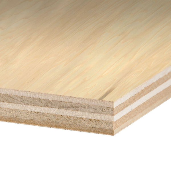 po8 木 Columbia Forest Products 23/32 in. x 4 ft. x 8 ft. PureBond Poplar