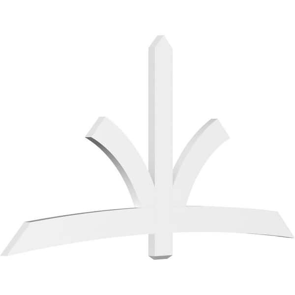 Ekena Millwork Davenport 96 in. W x 48 in. H x 2 in. D Signature Polyurethane Bracket