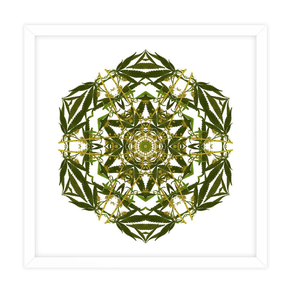 Nature Kaleidoscopes Framed Animal Art Print 34 in. x 34 in.