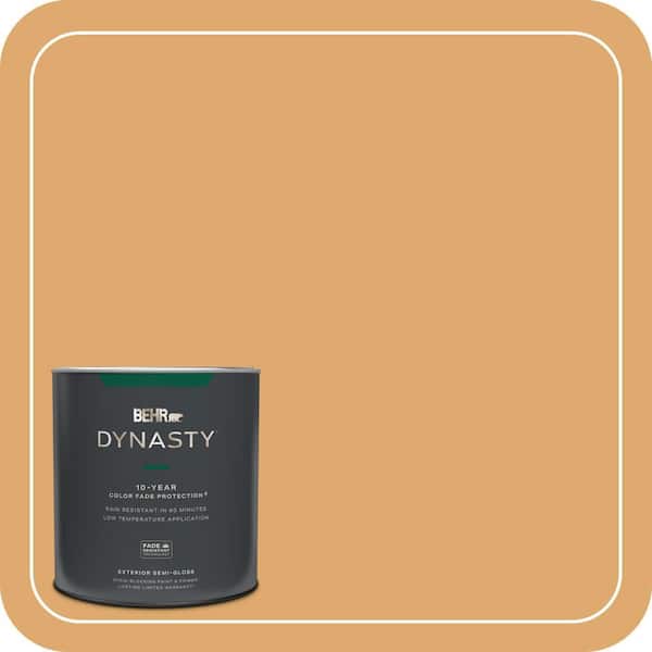 BEHR DYNASTY 1 qt. Home Decorators Collection #HDC-FL13-2 Corn Maze Semi-Gloss Exterior Stain-Blocking Paint & Primer