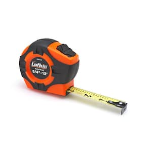 Lufkin 1 in. x 25-ft. QuickRead Power Return Yellow Clad Tape Measure