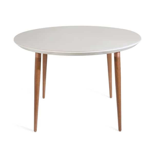 off white round kitchen table