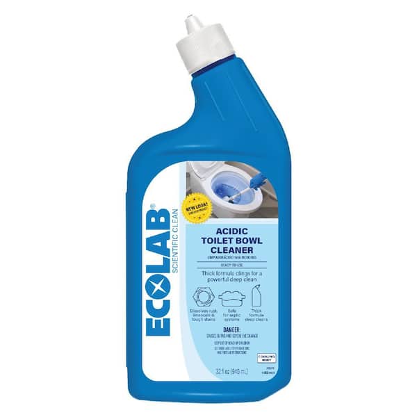32 oz. Acidic Toilet Bowl Cleaner and Limescale Remover for Bathroom Toilets and Urinals