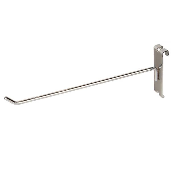 Econoco 10 in. Chrome Hook for Gridwall (Pack of 96)