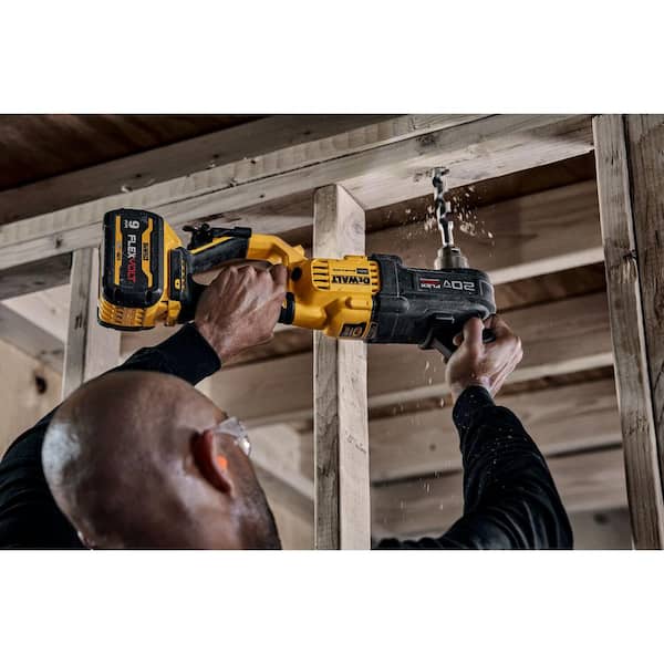 DEWALT 20V Brushless Cordless 1/2 in. Compact Stud and Joist Drill with  FLEXVOLT Advantage (Tool Only) DCD444B The Home Depot