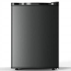 2.1 cu. ft. Upright Freezer Manual Defrost with Adjustable Feet in Black