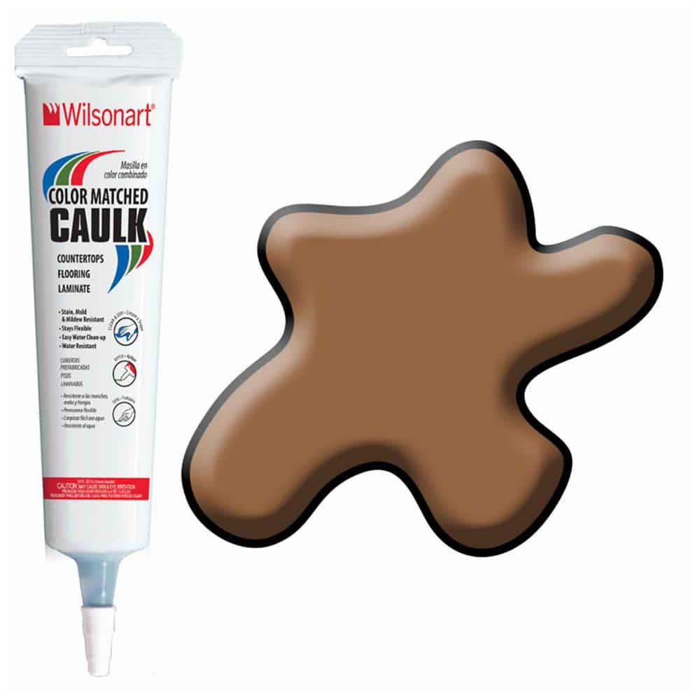 Wilsonart Color Matched 5.5 oz. Nepal Teak Laminate Caulk