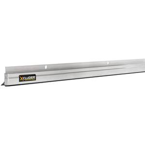 48 in. Low-Profile Door Sweep, Aluminum - Seals out Rodents and Pests, Enhanced Weather Sealing