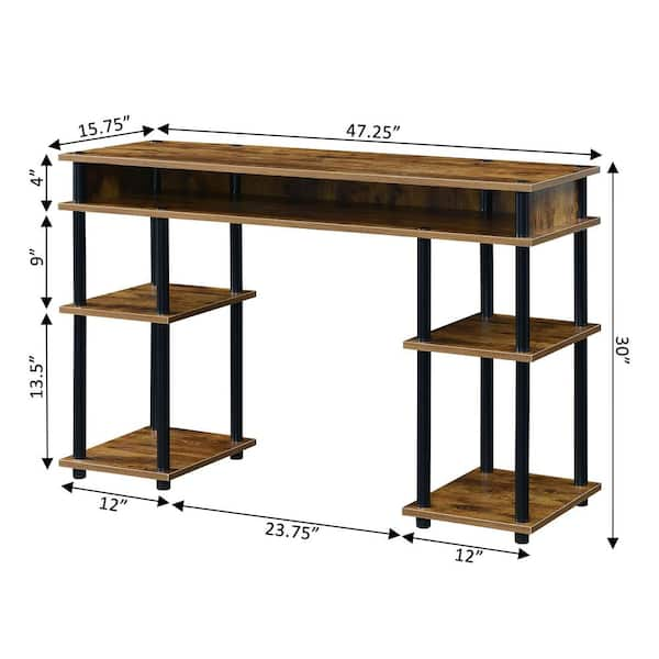 Barwood Oak Dark Wood,Light Wood Desk - Rooms To Go