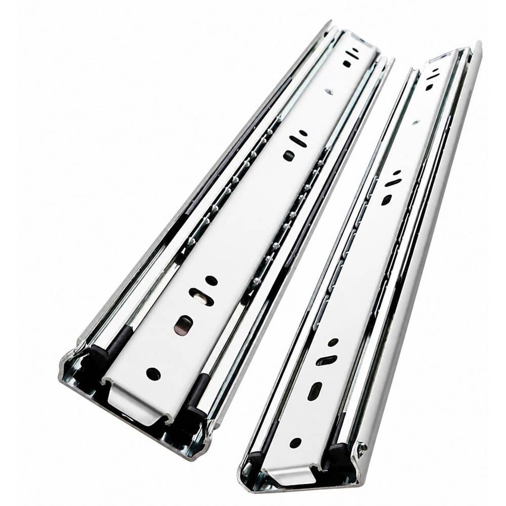 Full Extension 12-40 in. Blue Zinc Steel Side Mount Undermount Heavy Duty Drawer Slides 150 lb Soft-Close 1 Pair price history on PriceWatchPro
