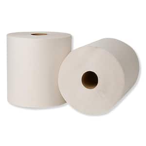 Hardwound Paper Towels, 7.88 in. x 800 ft., Natural White, 6-Rolls/Carton
