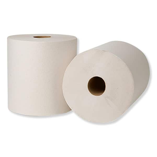 TORK Hardwound Paper Towels, 7.88 in. x 800 ft., Natural White, 6-Rolls/Carton