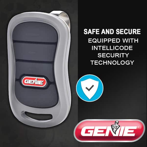 Genie 3 On Garage Door Opener, How To Program Genie Intellicode Garage Door Remote