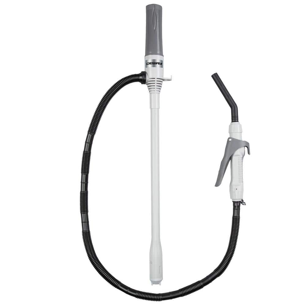 DEWAY Automatic Battery Powered Fuel Transfer Pump w/Nozzle for Quick