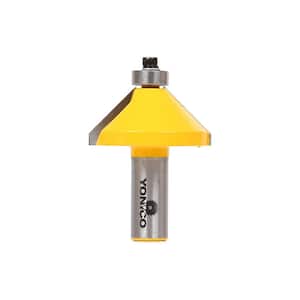 Yonico 13913q 22.5 Degree Bevel Edge Forming Router Bit 1/4-Inch Shank 