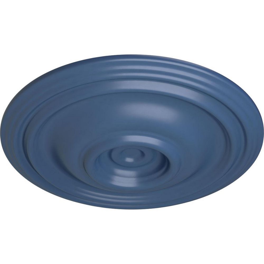 Americana Blue High-Density Traditional Ceiling Medallion