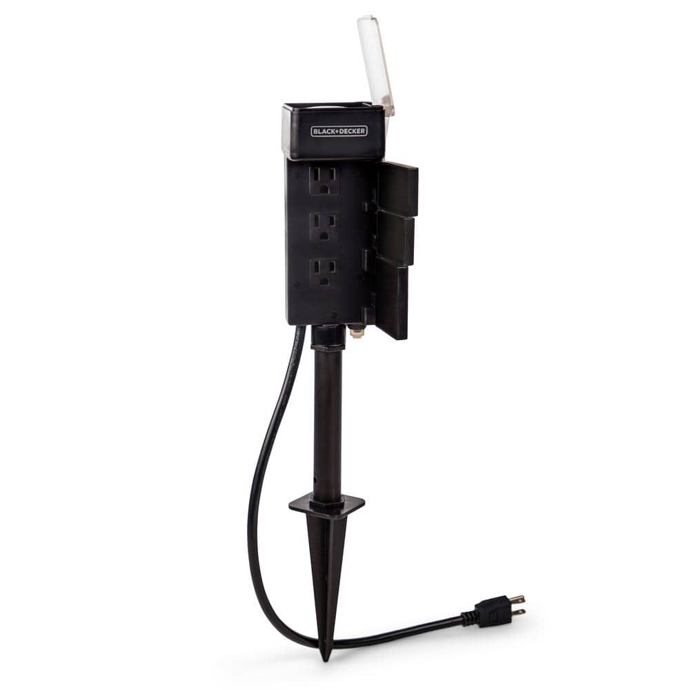 BLACK+DECKER 15-Amps 125-volt 2-Outlet Plug-in Indoor Lighting