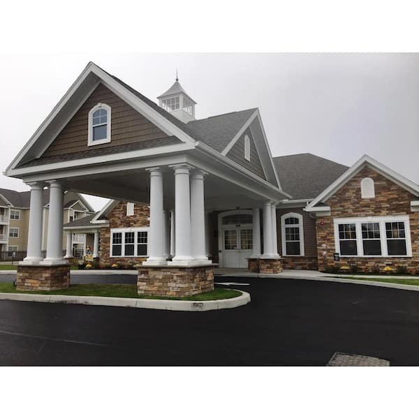 Black Rundle Ledgestone Flats 4 in. x 6 in. to 17 in. Siding - 5 SF