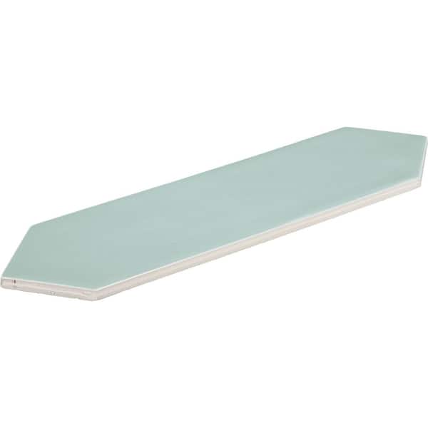 Daltile LuxeCraft Spa Matte 3 in. x 12 in. Glazed Ceramic Picket