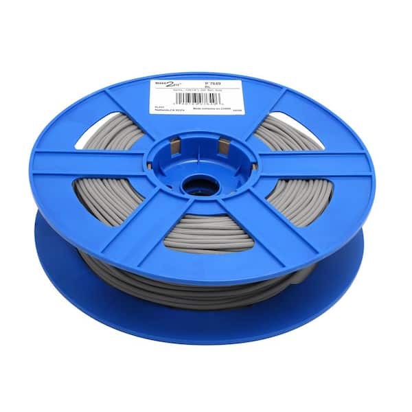 1/8 in. (0.125 in.) x 250 ft. Gray Screen Spline Roll