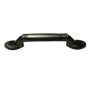 Montmartre Collection 3 in. (76 mm) Brushed Oil-Rubbed Bronze Traditional Cabinet Bar Pull