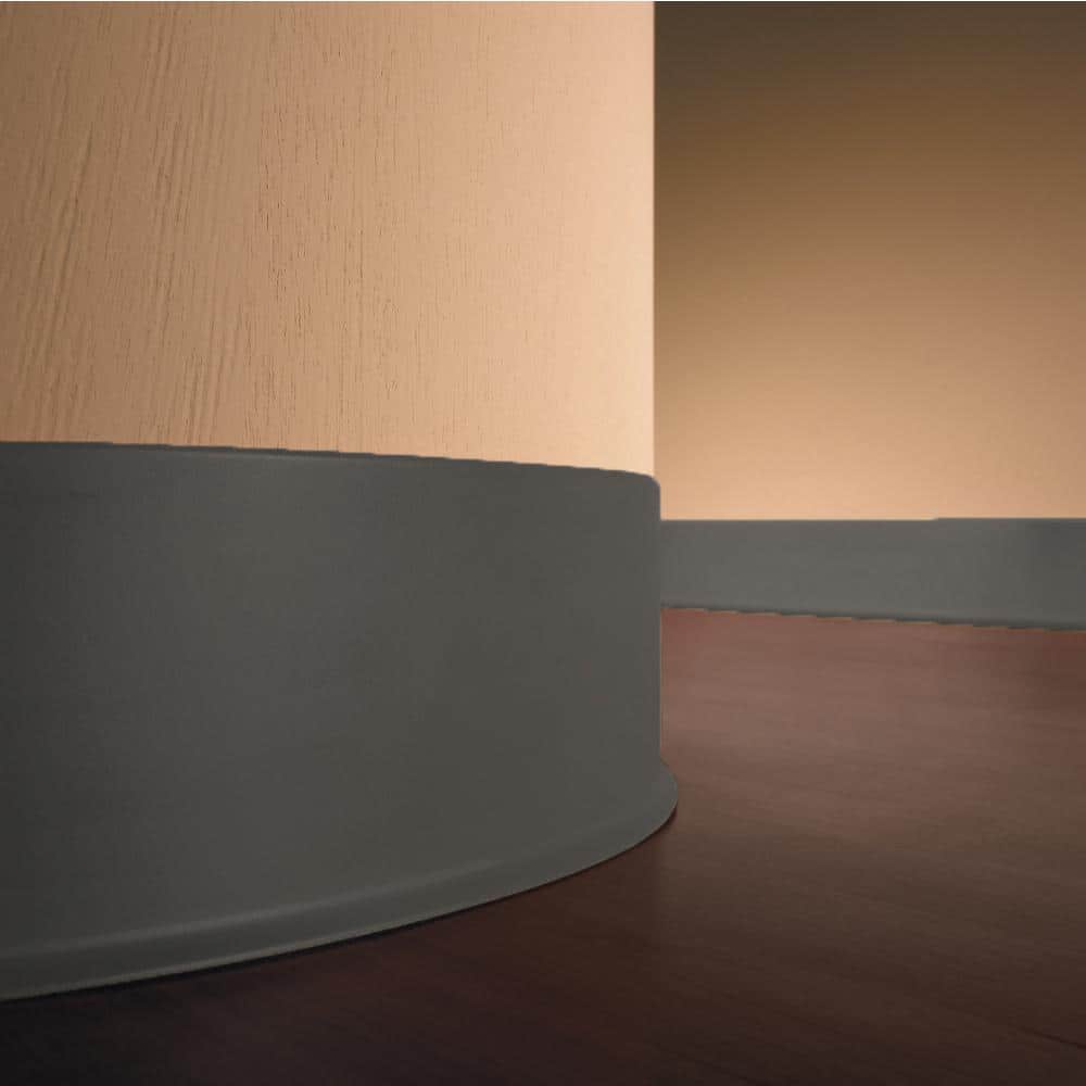 Charcoal Vinyl Wall Base 4'' x 1440''