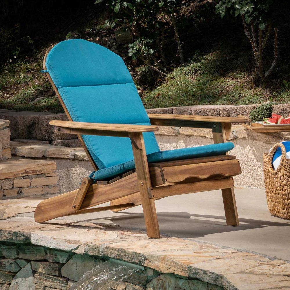 Dark Teal Water-Resistant Adirondack Chair Cushion