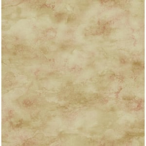 Roxen Faux Texture Bisque and Gold Paper Strippable Roll (Covers 56.05 sq. ft.)