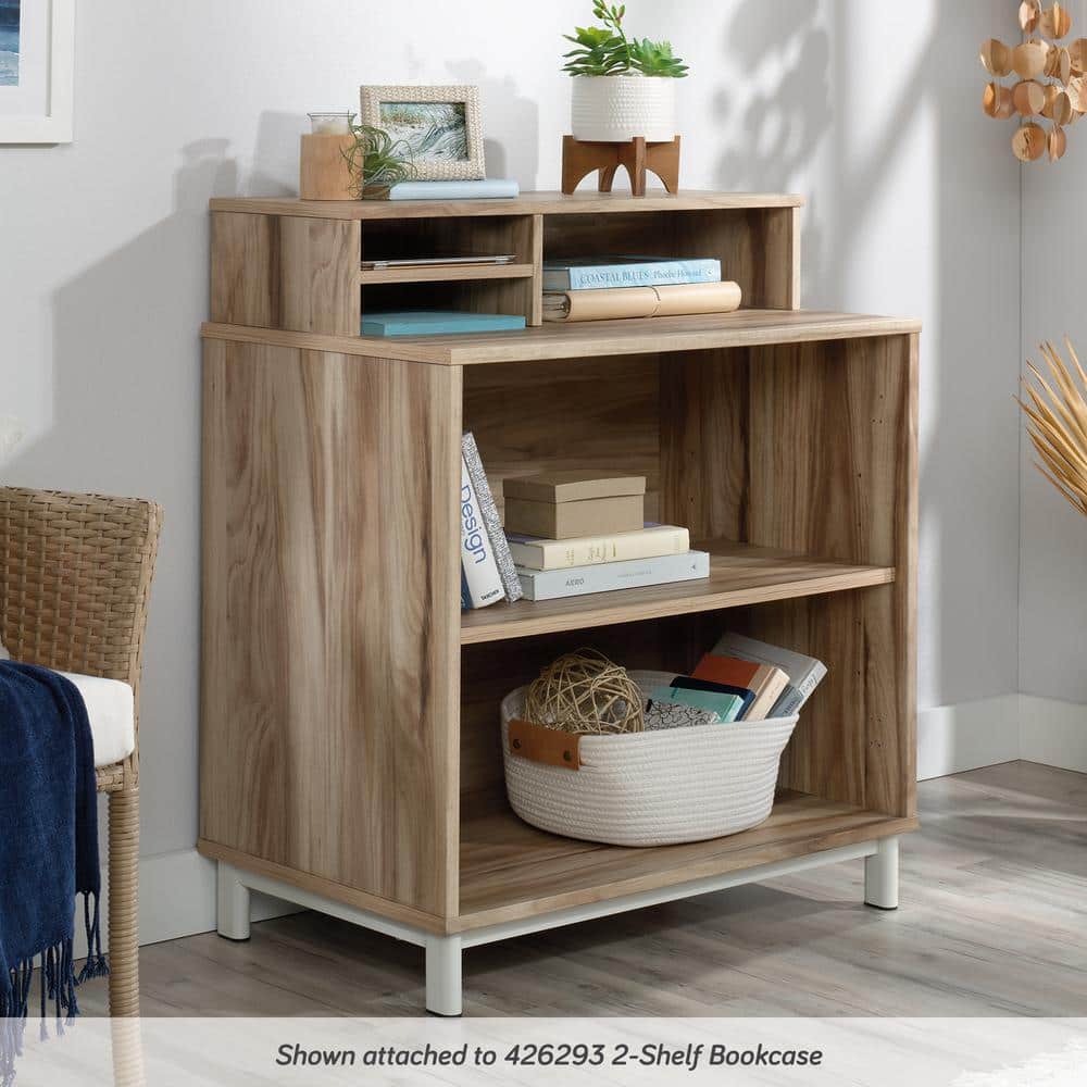 Kiln Acacia Brown Wood Cubbyhole Organizer Hutch