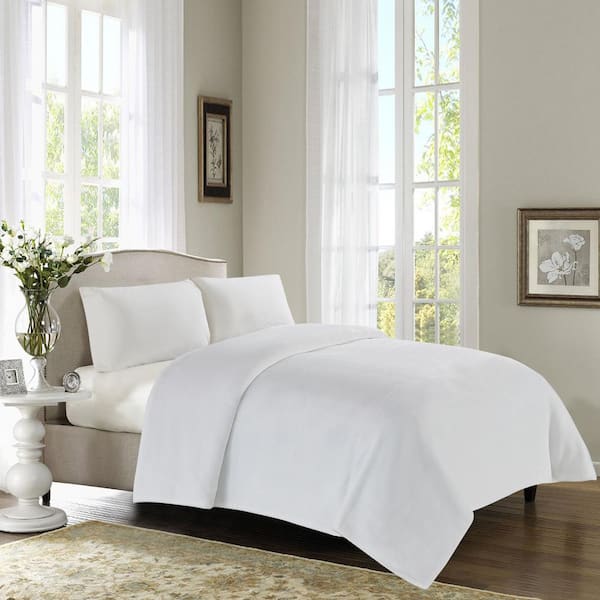 Thesis Ivory Full/Queen Knitted Blanket
