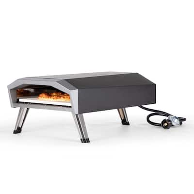 Costway Oven Wood Fire Pizza Maker Grill Outdoor Pizza Oven with Pizza  Stone and Waterproof Cover OP70813 - The Home Depot