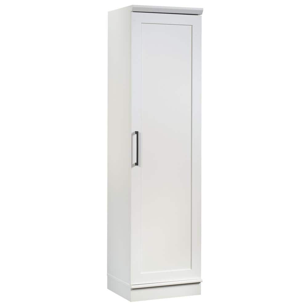 Sauder Homeplus Single Door Pantry in Soft White