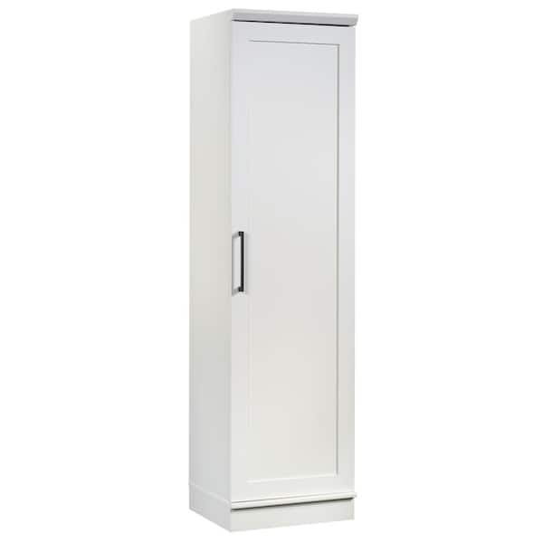SAUDER HomePlus Soft White Pantry with Reversible Door