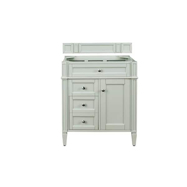 Brittany 28.8 in. W x 23.0 in. D x 32.8 in. H Single Bath Vanity Cabinet without Top in Sage Green