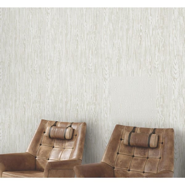 Heartwood Weathered Beige Wallpaper