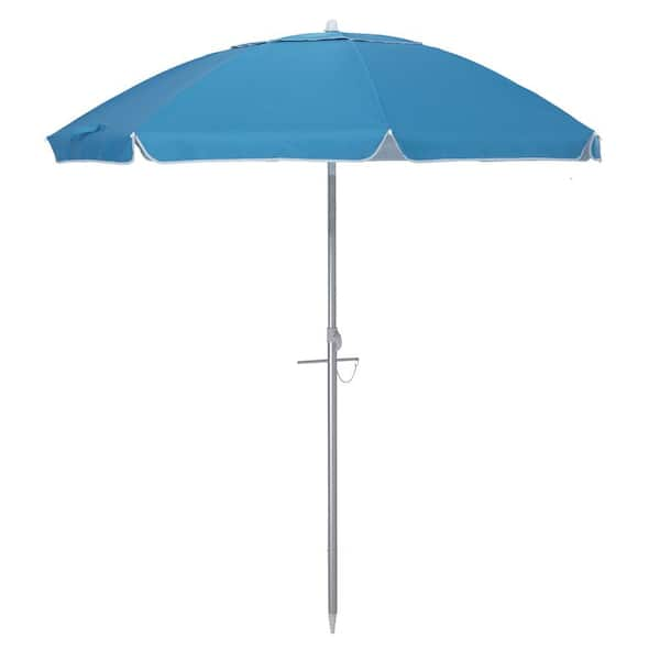 maocao hoom 6.5 ft. Outdoor Beach Umbrella with Sand Anchor Tilt ...