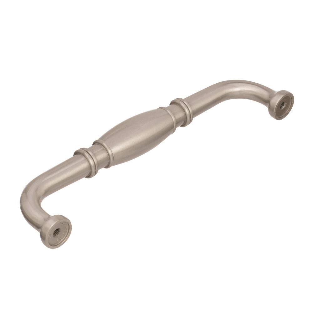 Granby 6-5/16 Inch Satin Nickel Traditional Cabinet Pull