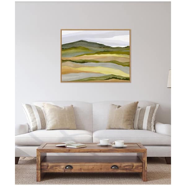 Sylvie "Gentle Wilderness" by Nikita Jariwala Natural Framed Art Print 42 in. x 32 in.