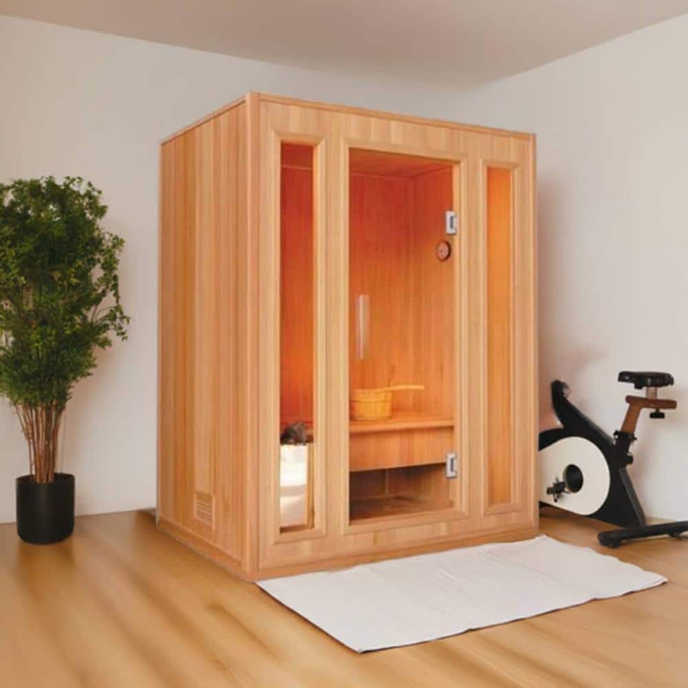 Southport 3-Person Canadian Hemlock Traditional Sauna